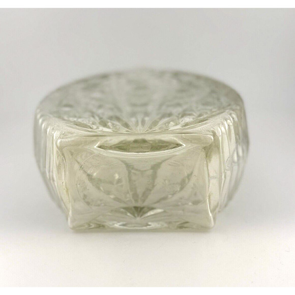 VTG Anchor Hocking 1960's Pressed Glass Wine Decanter R-575 Sunburst NO STOPPER - Picture 7 of 8